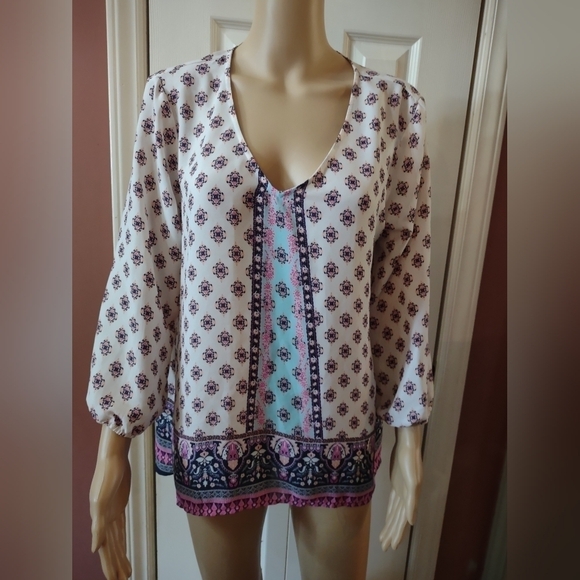 Eyeshadow Tops - Eyeshadow women's size large blouse shirt top